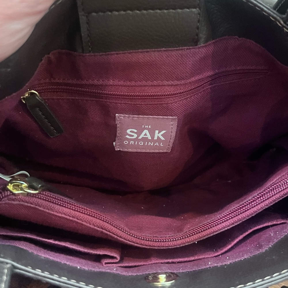 The Sak Original Patchwork Colored Leather Tote - image 5